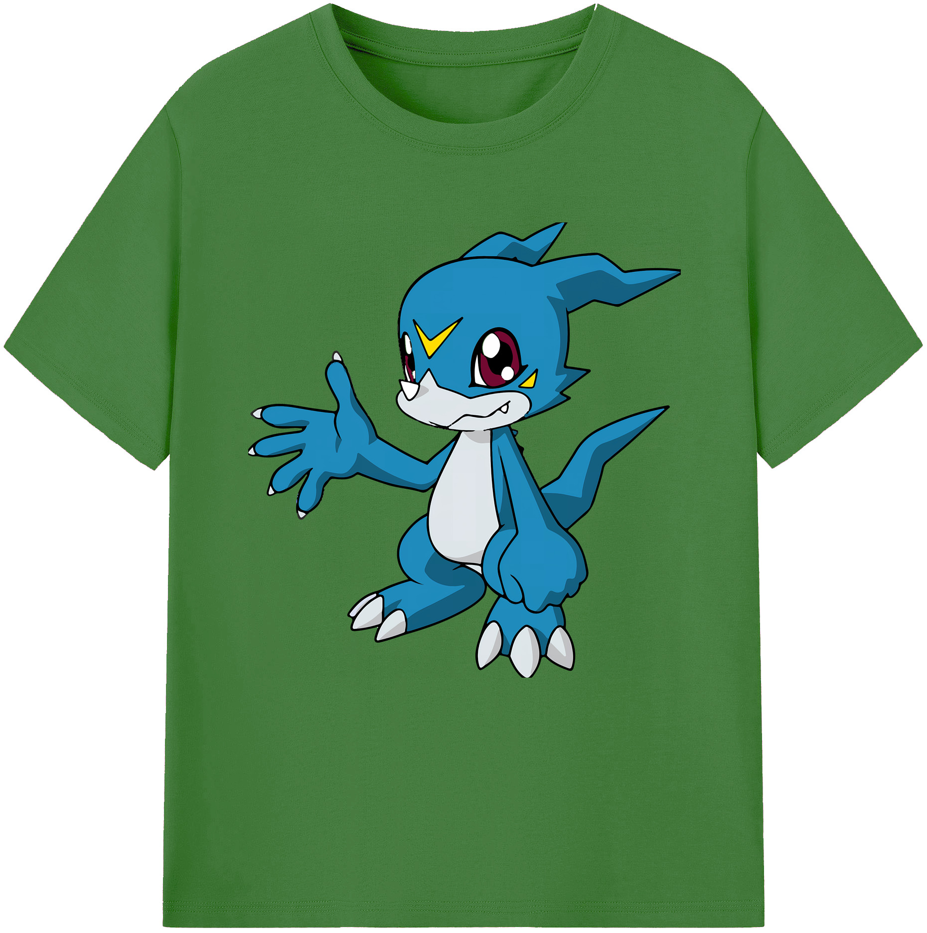 （画像用） Digimon デジタルモンスター/デジモン レディースカジュアルプリントTシャツ（綿100％）